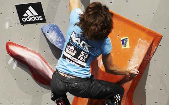 La escalada se encuentra con la msica. Adidas ROCKSTARS Stuttgart