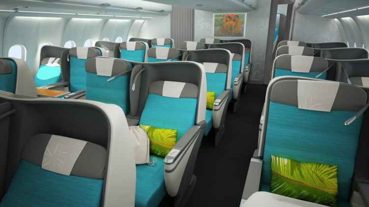 Air Tahiti Nui presenta una nueva configuración de cabinas