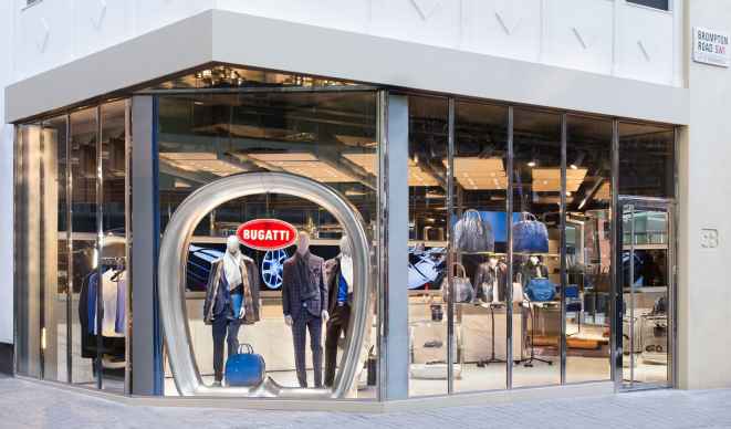 Bugatti inaugura su primera boutique lifestyle en Londres