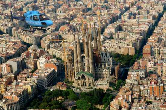 Cathelicopters proporcionar vuelos en helicptero al Gran Premio de F1