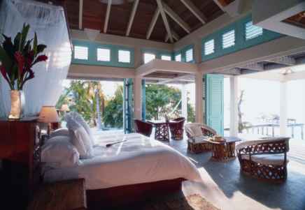 Cayo Espanto - Ambergris Caye, Belice - El Caribe Resort de Lujo - dormitorio vila