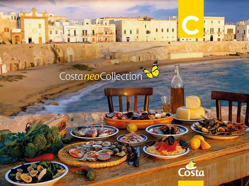 Costa Cruceros presenta 4 itinerarios mediterrneos de ensueo