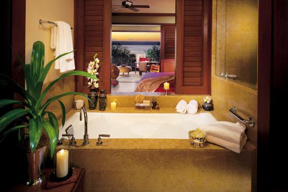 Four Seasons Resort Costa Rica en la Pennsula de Papagayo- zona cuarto de bao