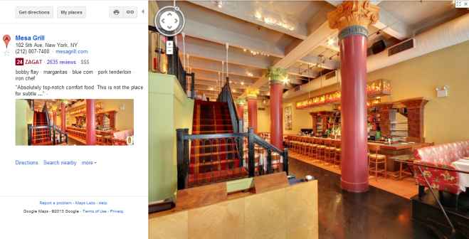 Google Maps patrocinador oficial de la NYC Restaurant Week 2014