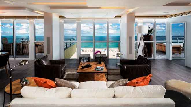 Hilton Bentley presenta la Suite Penthouse de 300m2 en Miami Beach