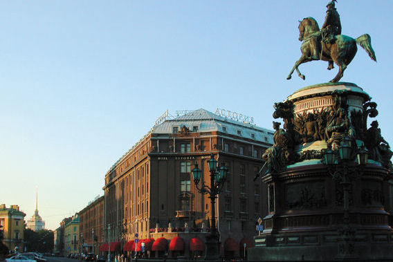 Hotel Astoria - San Petersburgo, Rusia - Hotel de 5 estrellas de lujo- fachada principal