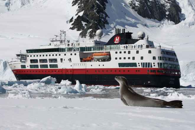 Hurtigruten presenta su crucero a la Pennsula Antrtica