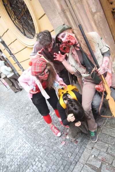 Praga se llena de zombies con The Zombie Walk