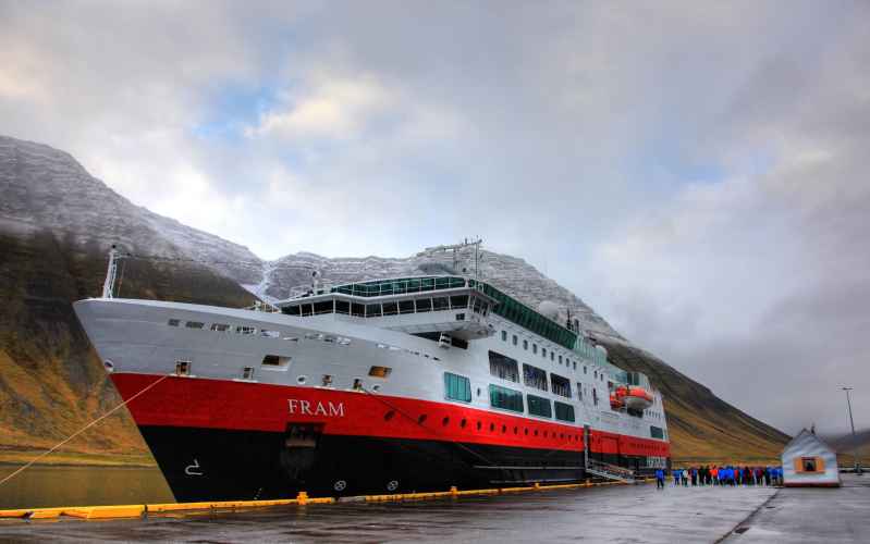 Tras los vikingos a bordo del crucero MS Fram de Hurtigruten