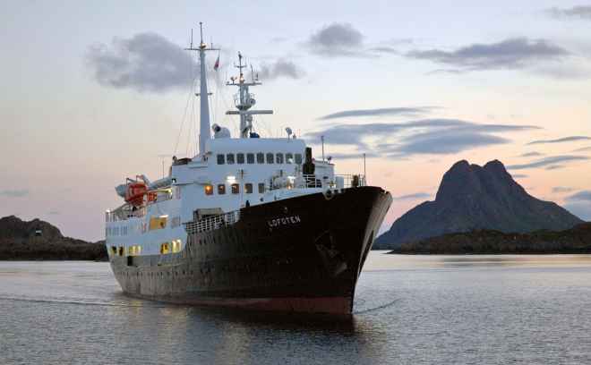 Crucero clsico a bordo del MS Lofoten por la ruta Expreso del Litoral
