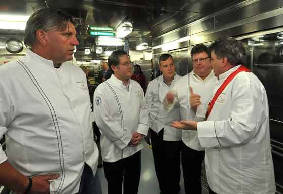 El Chef de Holland America Line, Rudi Sodamin nombrado Top Chef de la industria de cruceros