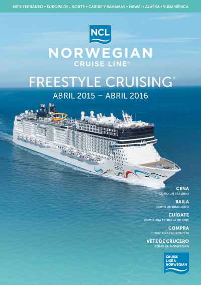 Norwegian Cruise Line presenta el catlogo de cruceros 2015/16