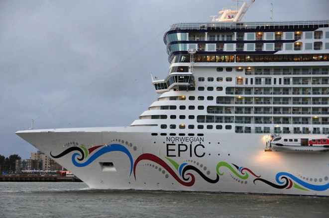 Norwegian Epic volver a  Southampton durante el otoo del 2015