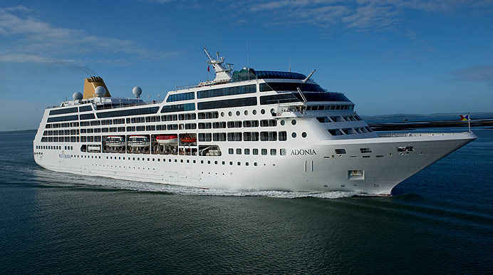 P & O Cruises navegar tres cruceros por el mundo en 2014