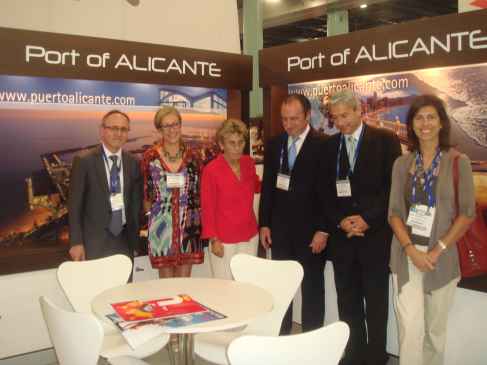 El Puerto de Alicante participa en la feria de cruceros Seatrade Miami 2012