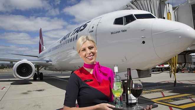 Qantas reconocida como los Mejores Vinos en el Cielo por Sky Awards