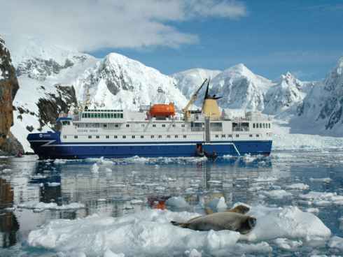 Haga un crucero ¿Dónde? Descubra la Antártida