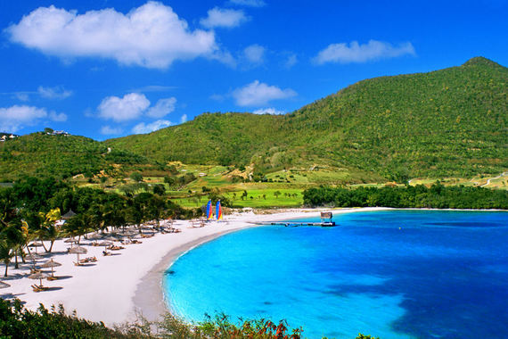 Resort Canouan - Isla de Canouan, San Vicente y las Granadinas - Resort de 5 estrellas de lujo. Playa privada