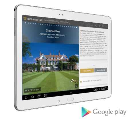 Relais & Châteaux presenta su App para tabletas Android