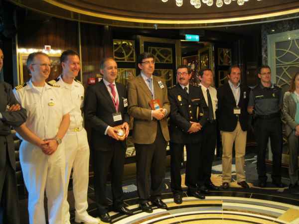 Viaje inaugural del crucero Royal Princess a España