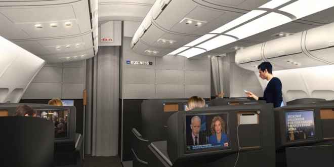 SAS presenta sus nuevas cabinas para vuelos de larga distancia