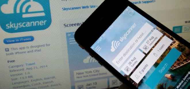 Skyscanner presenta su App iOS  el 