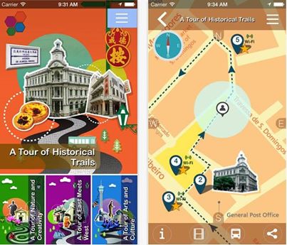 Turismo de Macao lanza su App de senderismo para iPhone iPad