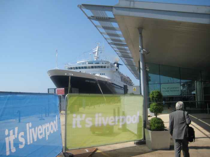 La terminal de cruceros de Liverpool levanta sus restricciones