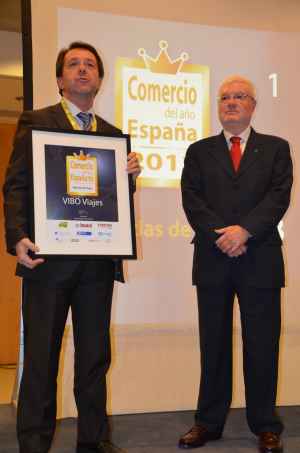 Vibo Viajes gana el Premio Comercio del Ao en Espaa 2012