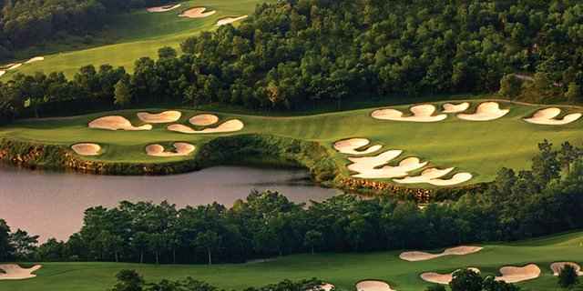 El campo de golf Olazabal listo para la WGC-HSBC Champions