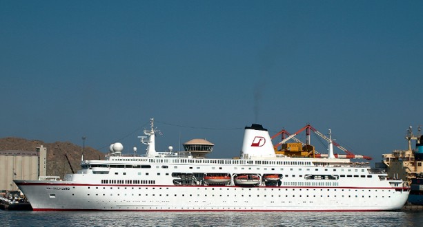 Sevilla recibe hoy al crucero DEUTSCHLAND en el Muelle de Las Delicias