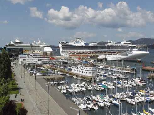 Vigo ha recibido un  total de 55 cruceros, con 117.690 turistas entre junio y septiembre