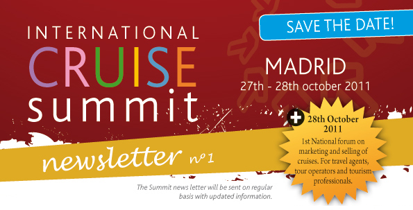 Madrid celebrará la International Cruise Summit - El primero foro de la industria de cruceros