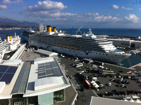 La nueva terminal de cruceros de Savona lista para inaugurarse en 2013