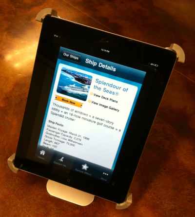 La lnea de cruceros Royal Caribbean planea ofrecer  un iPad en cada camarote