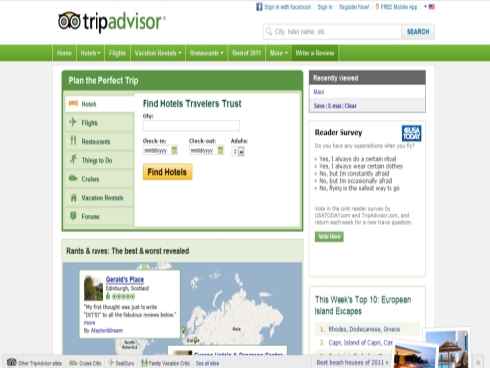 TripAdvisor pone a disposicin del sector turstico las herramientas de marketing online
