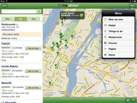La App de Tripadvisor  la aplicacin de viajes ms descargada del mundo 